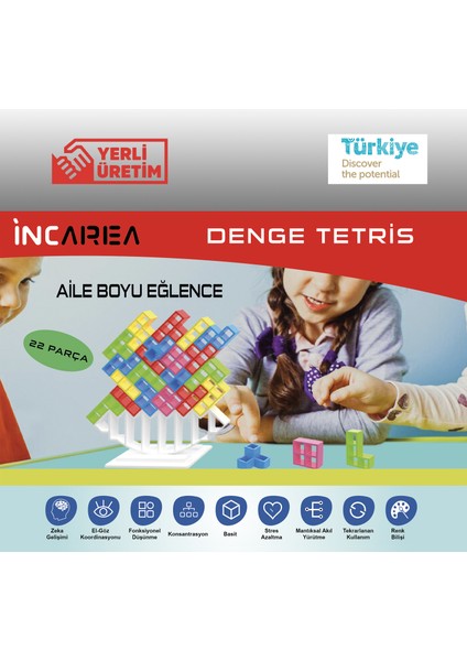 Denge Tetris - Koordinasyon ve Zeka Oyunu