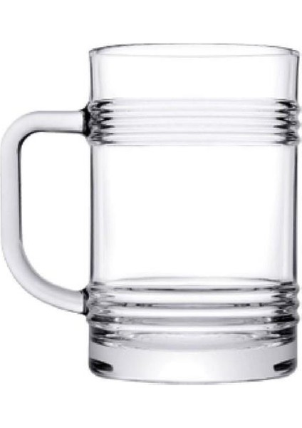 55673 Tin Can Kulplu Bardak 6'lı