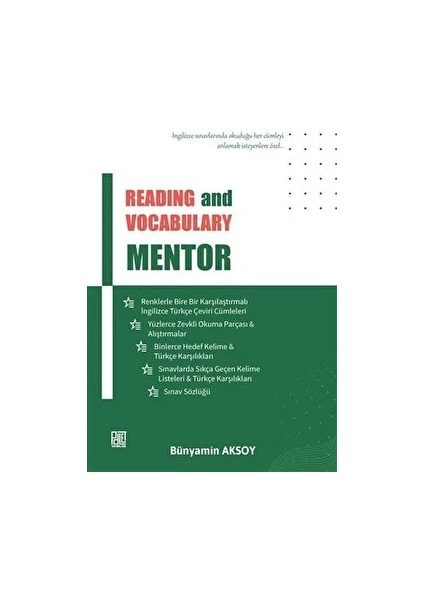 Palet Yayınları Reading And Vocabulary Mentor