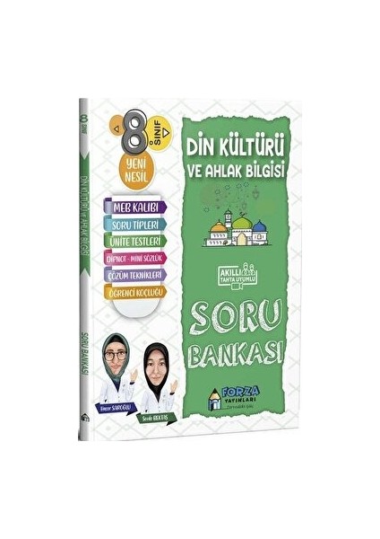 Forza Yayınları 8. Sınıf Din Kültürü ve Ahlak Bilgisi Soru Bankası