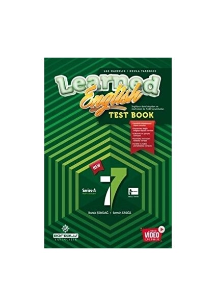 7. Sınıf Learned English Test Book