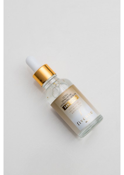 Fivenne Paris Altın Parçacıklı Nemlendirici Serum Hyalüronik Asit - Niacinamide - B3 - B5 - E Vitamin 30 Ml indirimleri