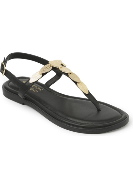 Kadın Sandalet MX-M.22341 Zs R500 Giuseppe Mengon Siyah
