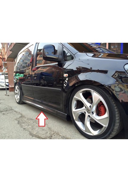 Volkswagen Caddy Yan Marşpiyel (Plastik)
