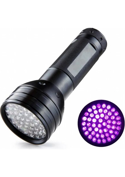 Uv Fener 51 LED Ultraviyole Fener Mor Uv Işık fiyatları