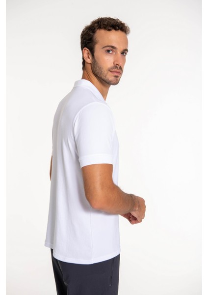 Teal Polo Yaka Erkek Tişört