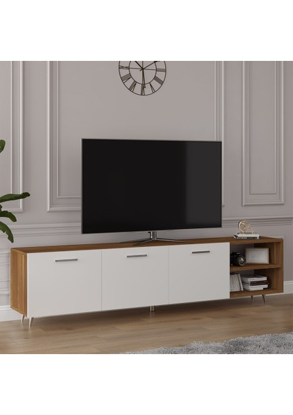 Tv Ünitesi Ceviz & Beyaz Asra Trend T-26 fiyatları