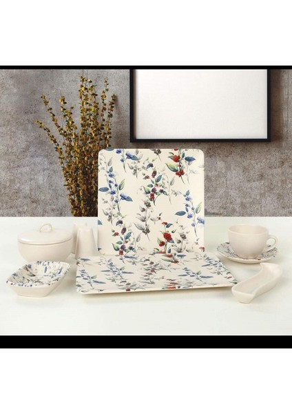 Riva Plus 30 Parça Kare Kahvaltı Takımı RD-281 fiyatları