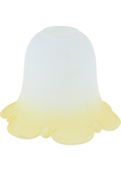 Cam Tavan Fanı Işık Avize Asılı Işık Lamba Gölgeleri Kapağı - Sarı ve Sarı ve Beyaz (Yurt Dışından) fırsatları