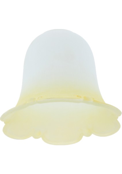 Cam Tavan Fanı Işık Avize Asılı Işık Lamba Gölgeleri Kapağı - Sarı ve Sarı ve Beyaz (Yurt Dışından) indirimleri