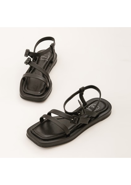 Kadın Derı Günlük Sandalet 453 399 Byn Sndtl Y22