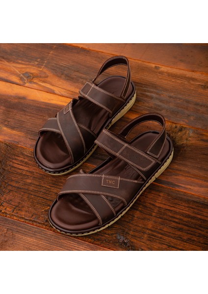 Erkek Derı Günlük Sandalet 876 306 Erk Sndtl Y22 modelleri