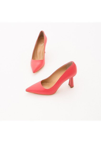 Kadın Derı Stiletto Ayakkabı 453 8600 Byn Ayk Y22