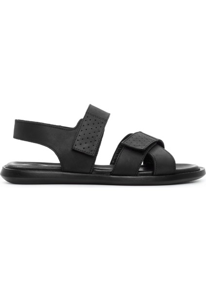 Erkek Derı Günlük Sandalet 876 434 Erk Sndtl Y22
