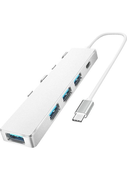 Macbook Uyumlu Type-C To 4 Port USB Splitter 5 Gbps Çevirici Hub Adaptör