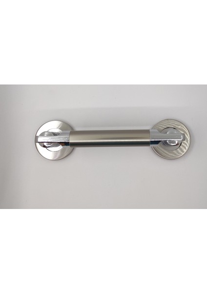 Metal Çiftli Çekme Kol - Sürgülü Kapı Kolu Inox Renk 25 cm modelleri