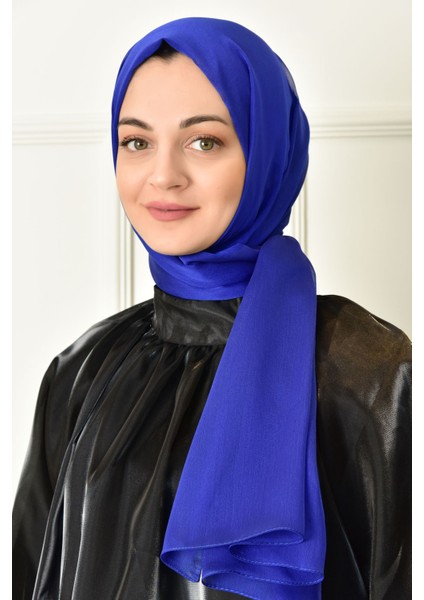 Janjan Düz Abiyelik Şal Saks