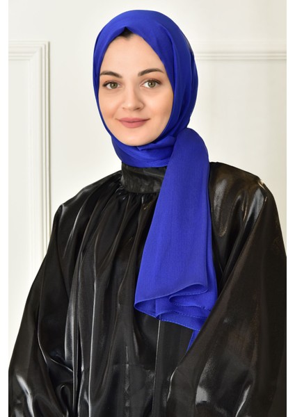 Janjan Düz Abiyelik Şal Saks
