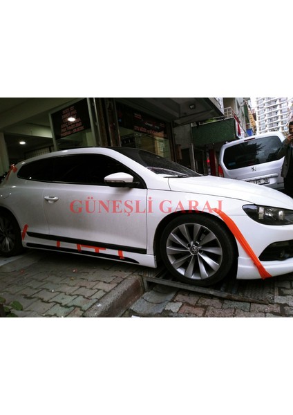 Volkswagen Scirocco Rieger Yan Marşpiyel (Plastik)