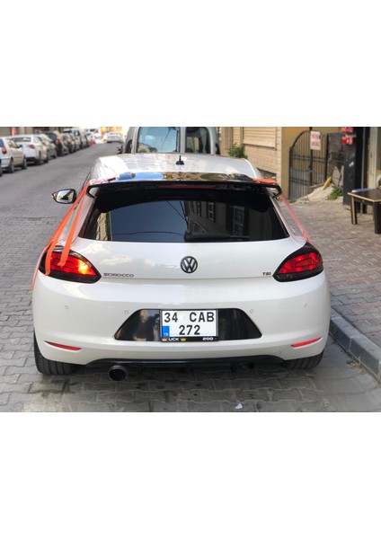Volkswagen Scirocco Makyajsız Tek Çıkış Difüzör (Plastik)