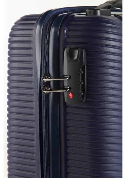 Lacivert 5224 Polipropilen Orta Boy Valiz