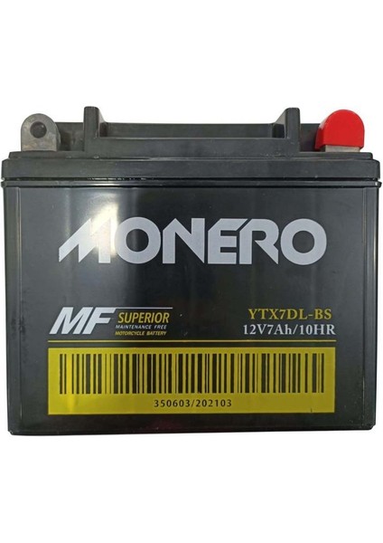 Motosiklet Akü YTX7DL-BS 12 Volt 7 Amper fiyatları