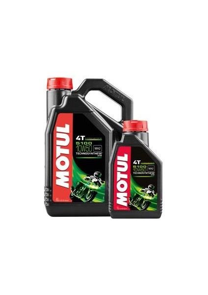 Motul 5100 Technosynthese 10W50 4t Sentetik Motosiklet Yağı 4l