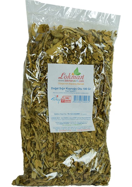 Sığır Kuyruğu Otu Doğal 100 gr Paket