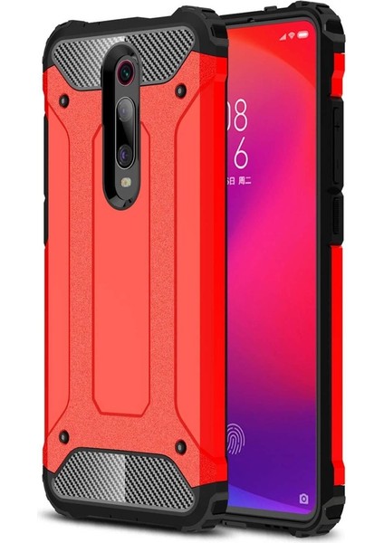 Xiaomi Mi 9t Kılıf Iki Katman Armor Zırh Kaliteli Kılıf