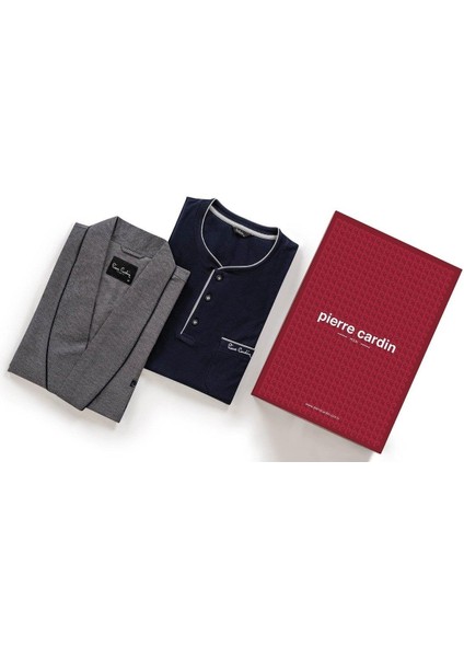 Erkek 3'lü Rob Takımı 5610 - Lacivert modelleri