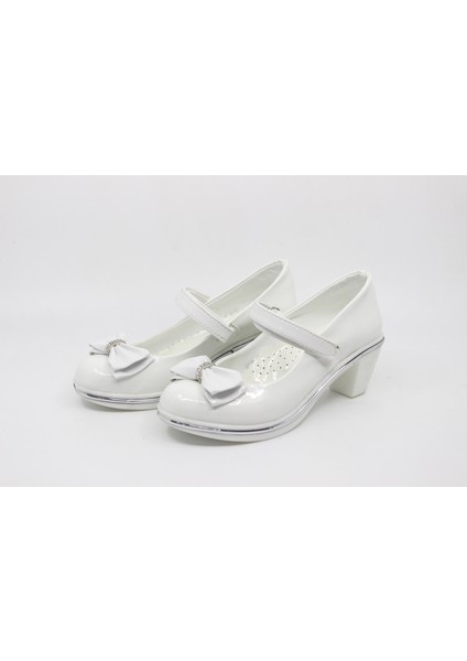 700 Kız Çocuk Beyaz Topuklu Ayakkabı fırsatları