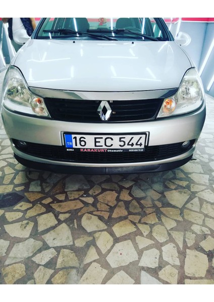 Oto H.İ.T. Renault Symbol 08-12 Uyumlu Astra H Lip 2 Parça Ön Tampon Eki