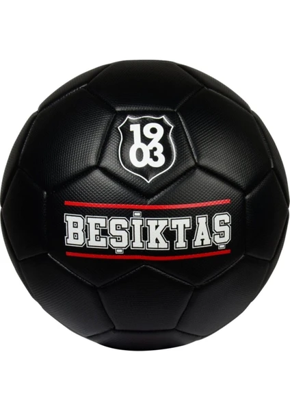 Beşiktaş Orjinal Lisanslı Futbol Topu - Siyah