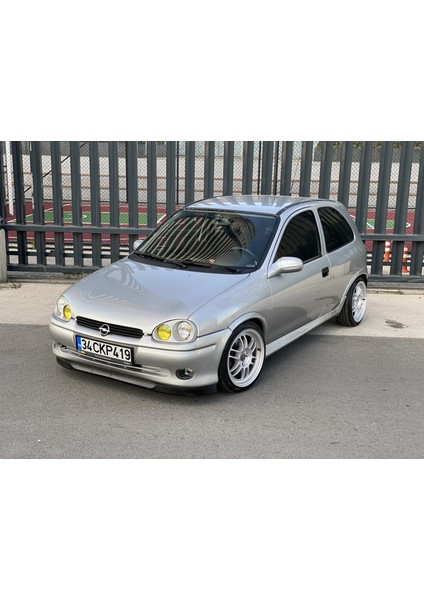 Oto H.İ.T. Opel Corsa B Gsi Uyumlu Astra H Lip 2 Parça Ön Tampon Eki