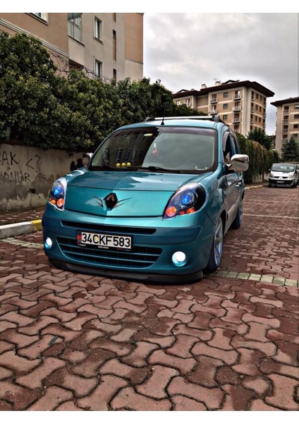 Oto H.İ.T. Renault Kango Yeni Kasa Uyumlu Astra H Lip 2 Parça Ön Tampon Eki fiyatları