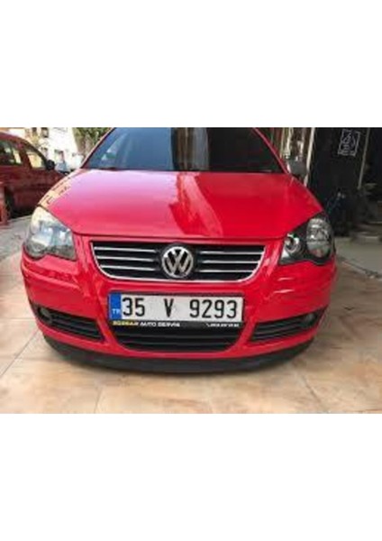 Oto H.İ.T. Volkswagen Polo 02-09 Uyumlu Astra H Lip 2 Parça Ön Tampon Eki