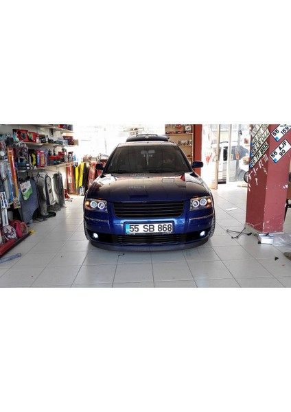 Oto H.İ.T. Passat B5,5 Uyumlu Astra H Lip 2 Parça Ön Tampon Eki