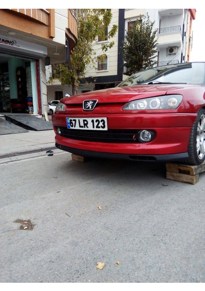 Oto H.İ.T. Peugeot 306 Uyumlu Laguna Lip 2 Parça Ön Tampon Ek Kalite fiyatları