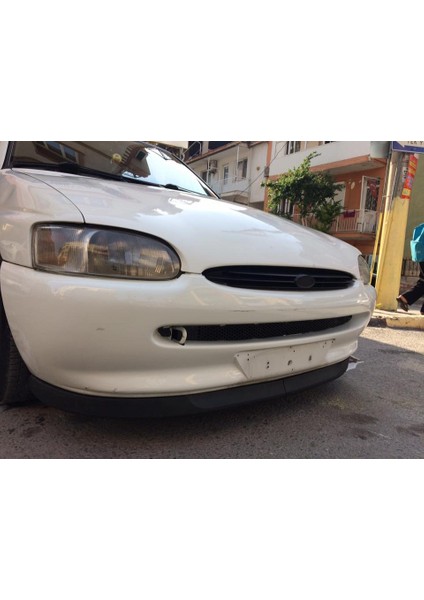 Oto H.İ.T. Ford Escort Uyumlu Astra H Lip 2 Parça Ön Tampon Eki