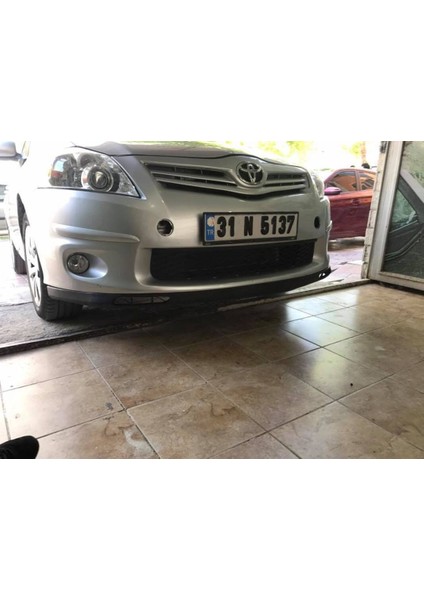 Oto H.İ.T. Toyota Auris Uyumlu Laguna Lip 2 Parça Ön Tampon Eki