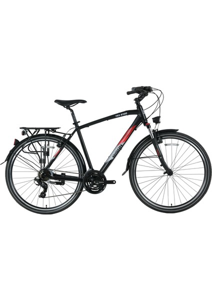Trx 8100 City 28-Jant V-Fren Trekking Bisiklet (Lacivert-Kırmızı-Mavi)