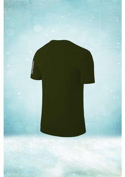 Erkek Haki Dri-Fit Kumaş Yürüyüş ve Koşu Için Konforlu Kısa Kol T-Shirt S-3xl fiyatları