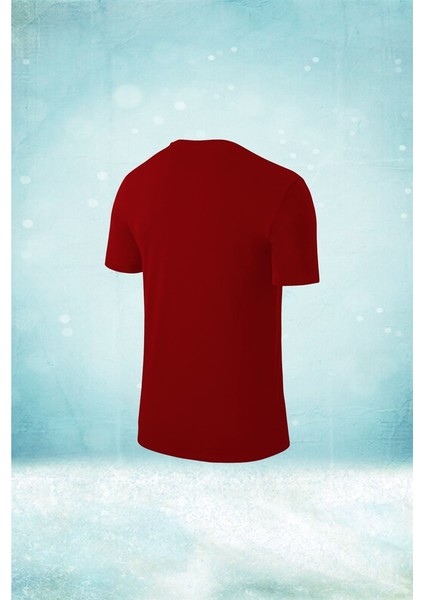 Büyük Beden Erkek Bordo Dri-Fit Kumaş Yürüyüş ve Koşu Için Konforlu Sıfır Yaka T-Shirt (4xl- 10XL) fiyatları