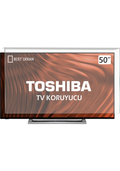 Toshıba 50UL3A63DT Tv Ekran Koruyucu - Toshiba 50" Inç Ekran Koruyucu