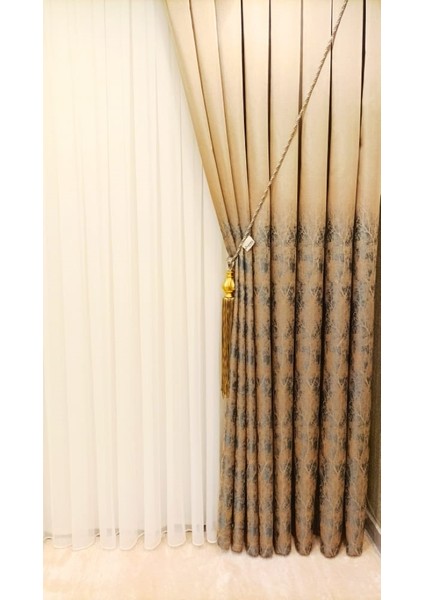 Lulia Camel 1/3 Sık Pile Fon Perde Apm modelleri