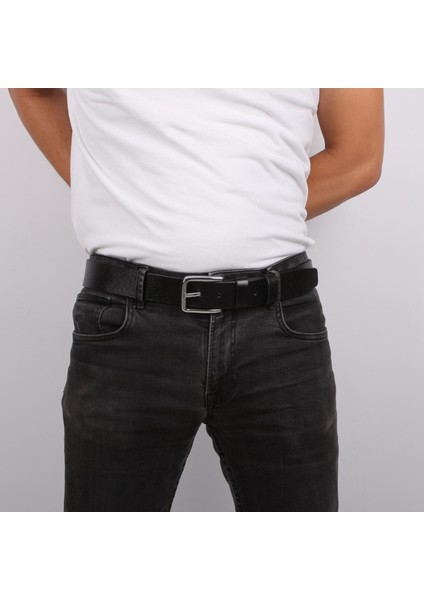 115 cm Erkek Hakiki Deri Siyah Kumaş Pantolon Kemeri fiyatları