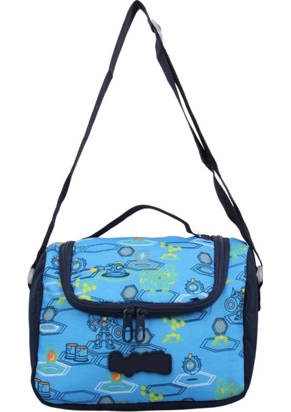 Kids Erkek Mavi Robot Model Kalemlikli Beslenmeli Set Sırt Çantası fiyatları