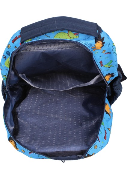 Kids Erkek Mavi Dinazor Model Kalemlikli Sırt Çantası indirimleri