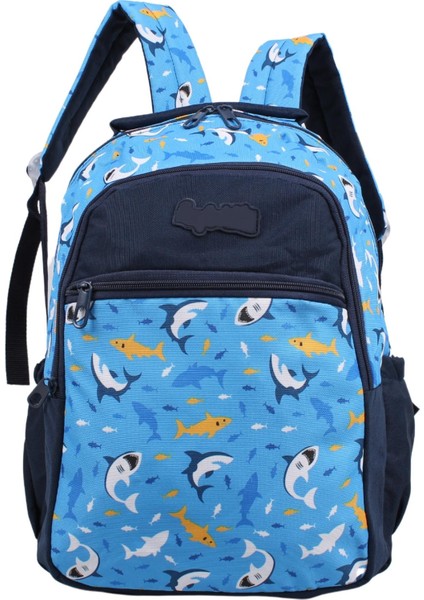 Kids Erkek Mavi Köpekli Model Kalemlikli Sırt Çantası modelleri