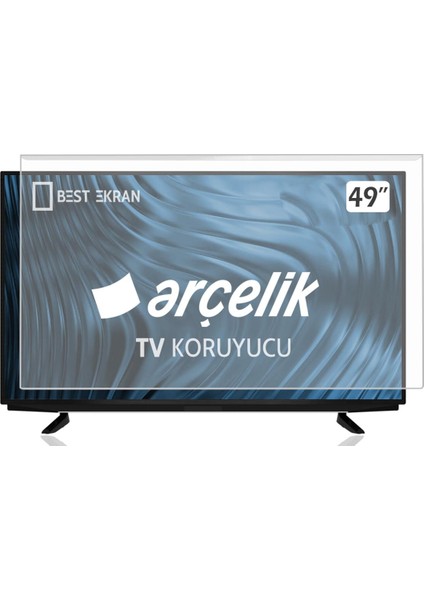 Arçelik A49 A 955 A Tv Ekran Koruyucu - Arçelik 49" Inç Ekran Koruyucu A49A955A